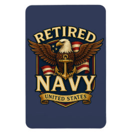 Íman Retired Navy Eagle