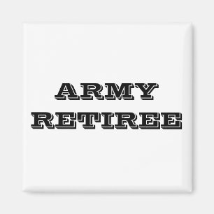 Íman Retiree do Exército do Magnet