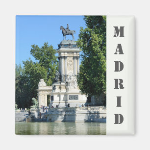 Íman Retiro Park, Madrid, Espanha Magnet