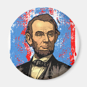 Íman Retrato bonito de Abraham Lincoln