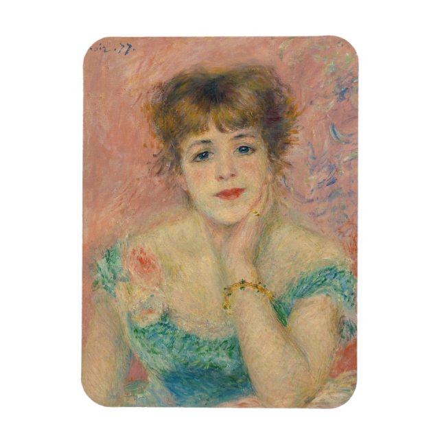 Íman Retrato da Atriz Jeanne Samary, Auguste Renoir (Vertical)