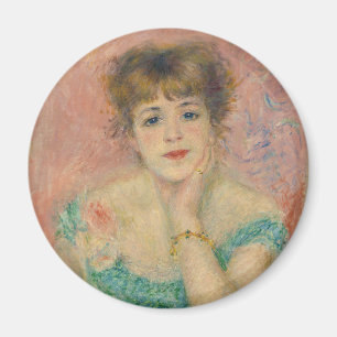 Íman Retrato da Atriz Jeanne Samary, Auguste Renoir