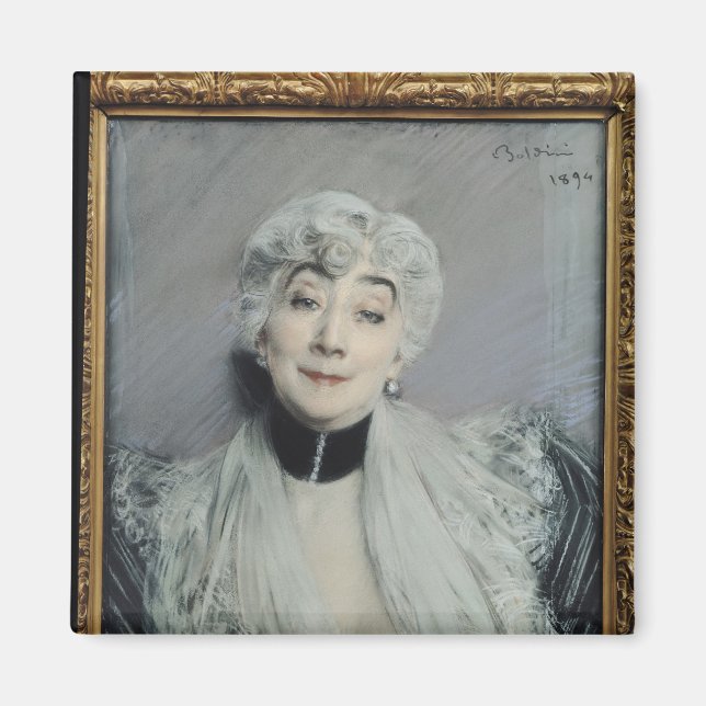 Íman Retrato da Condessa de Martel de Janville (Frente)