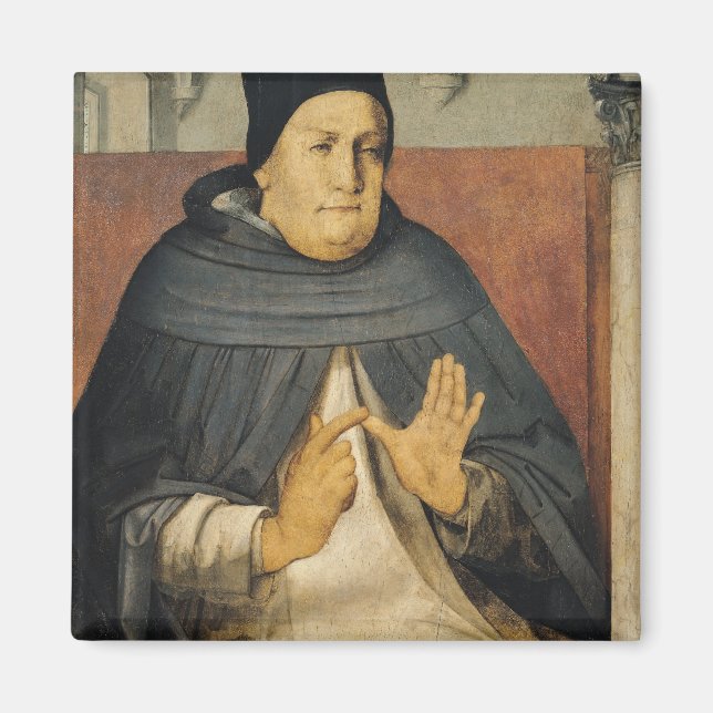 Íman Retrato da Rua Thomas Aquinas c.1475 (Frente)