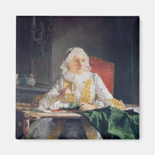 Íman Retrato da senhora Antoine Crozat, 1741