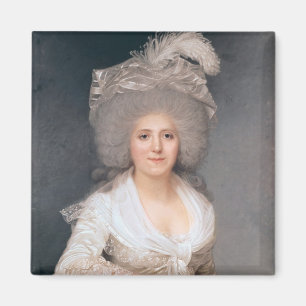Íman Retrato da senhora Jeanne-Louise-Henriette Campan