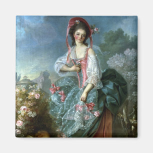 Íman Retrato da senhorita Guimard como Terpsichore, c