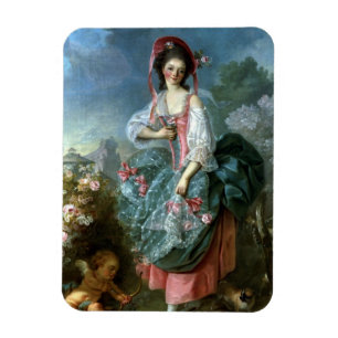 Íman Retrato da senhorita Guimard como Terpsichore, c