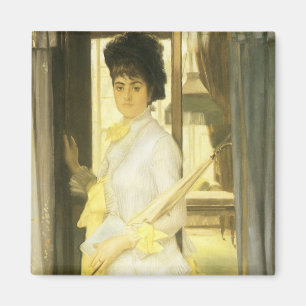 Íman Retrato da Srta. Lloyd por Tissot, Retrato Antigo
