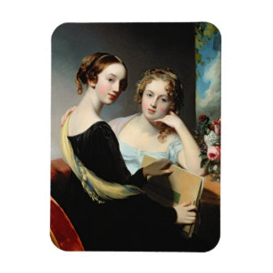 Íman Retrato das irmãs de McEuen, depois de 1823