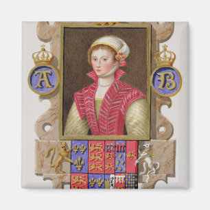 Íman Retrato de 1507-36) ?as rainhas de Anne Boleyn (da