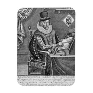 Íman Retrato de 1561-1626) viscondes de Francis Bacon