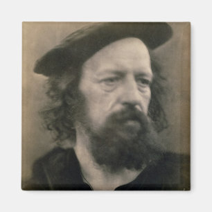 Íman Retrato de Alfred, senhor Tennyson (1809-92)
