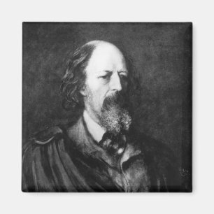 Íman Retrato de Alfred, senhor Tennyson c.1860s