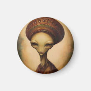 Íman Retrato de Alienígena antigo