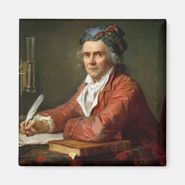 Íman Retrato de Alphonse Leroy, 1783 (Frente)