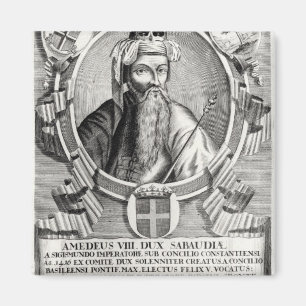 Íman Retrato de Amedee VIII Le Pacifique