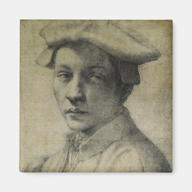Íman Retrato de Andrea Quaratesi por Michelangelo   (Frente)