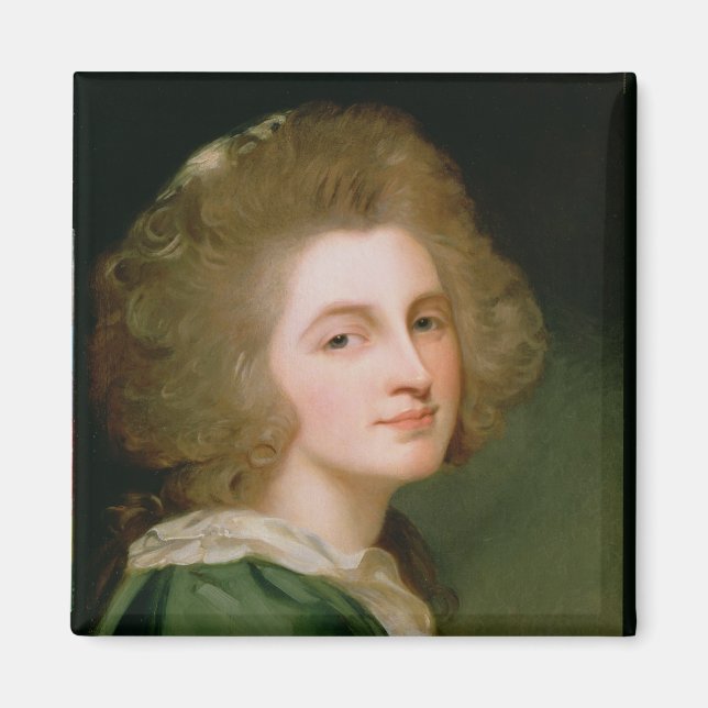 Íman Retrato de Ann Barbara Russell (Frente)