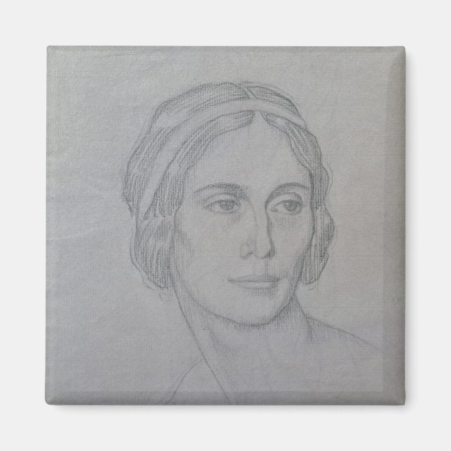 Íman Retrato de Anna Pavlova, 1908 (Frente)