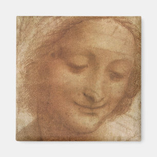 Íman Retrato de Anne Santo por Leonardo da Vinci