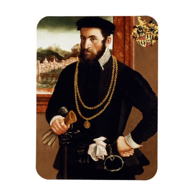 Íman Retrato de Anton Rummel von Liechtenstein (Vertical)