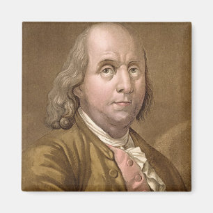 Íman Retrato de Benjamin Franklin (1706-90), 'do Le