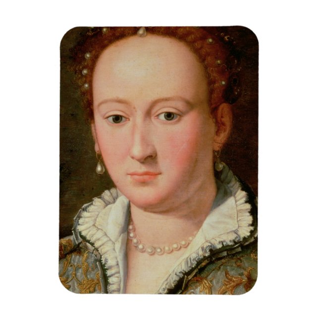 Íman Retrato de Bianca Cappello, c.1580 (óleo em cobre) (Vertical)