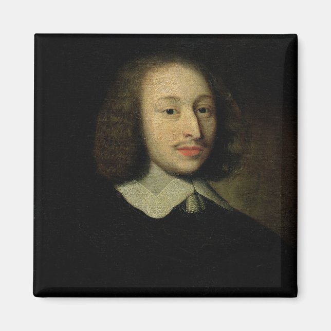 Íman Retrato de Blaise Pascal (Frente)