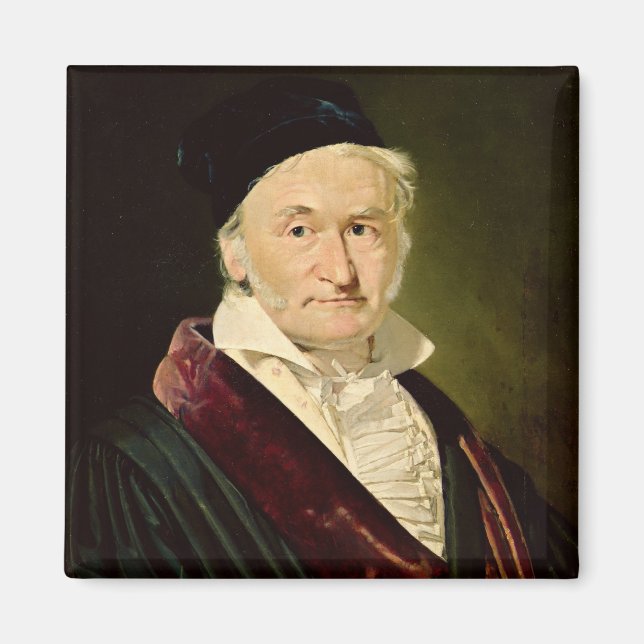 Íman Retrato de Carl Friedrich Gauss, 1840 (Frente)