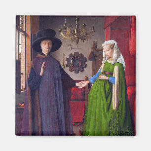 Íman Retrato de casamento daqui até janeiro Van Eyck