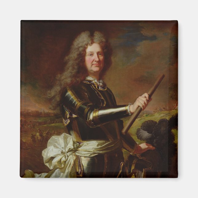 Íman Retrato de Charles-Auguste de Matignon (Frente)