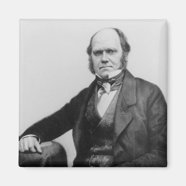 Íman Retrato de Charles Darwin, 1854 (Frente)