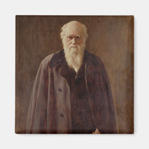 Íman Retrato de Charles Darwin 1883