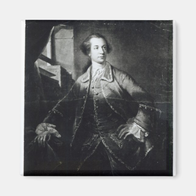 Íman Retrato de Charles Watson-Wentworth (Frente)