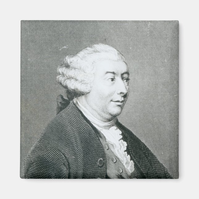 Íman Retrato de David Hume (Frente)