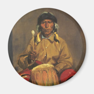 Íman Retrato de Dieguito Roybal por Robert Henri