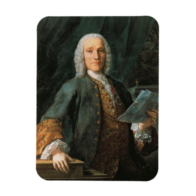 Íman Retrato de Domenico Scarlatti (Vertical)