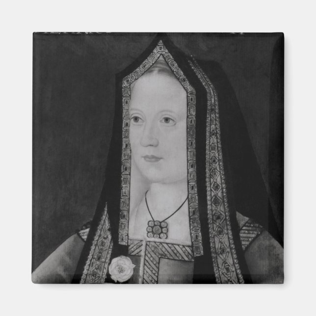 Íman Retrato de Elizabeth of York (Frente)