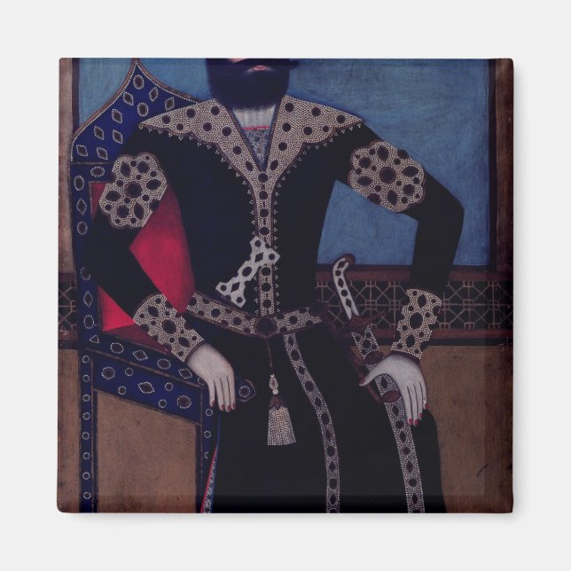 Íman Retrato de Fath-Ali, Shah do Irã, (Frente)