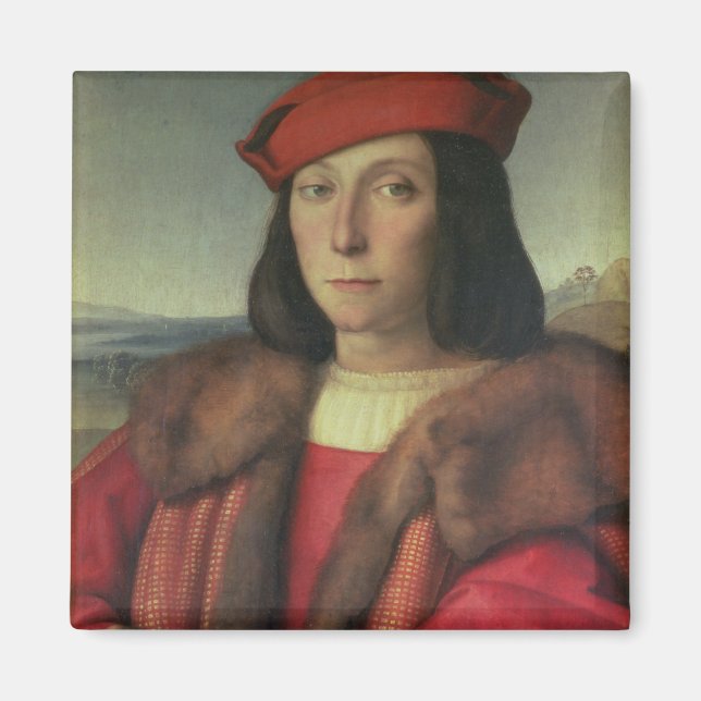 Íman Retrato de Francesco della Rovere, Duque de Urbino (Frente)