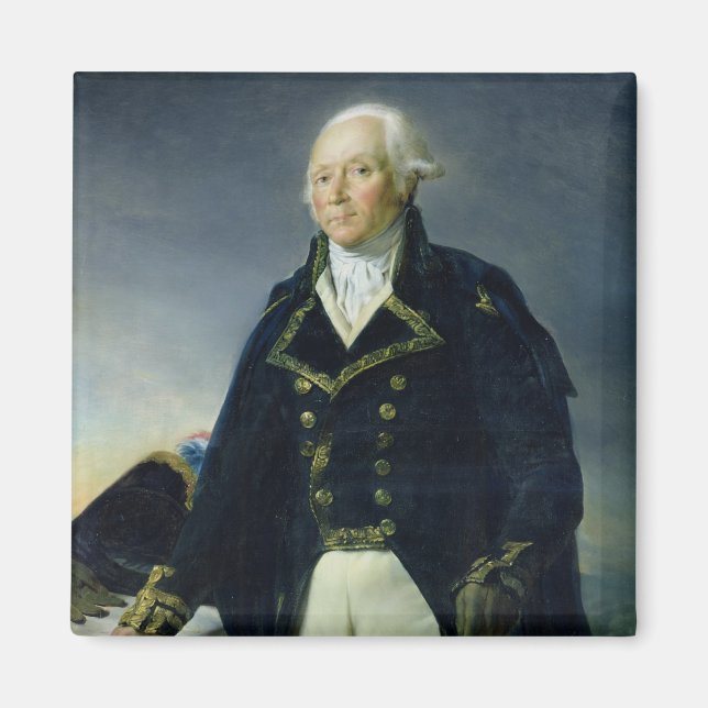 Íman Retrato de Francois-Christophe Kellermann (Frente)