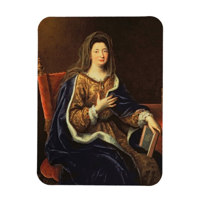 Íman Retrato de Francoise d'Aubigne (1635-1719) as Mães (Vertical)