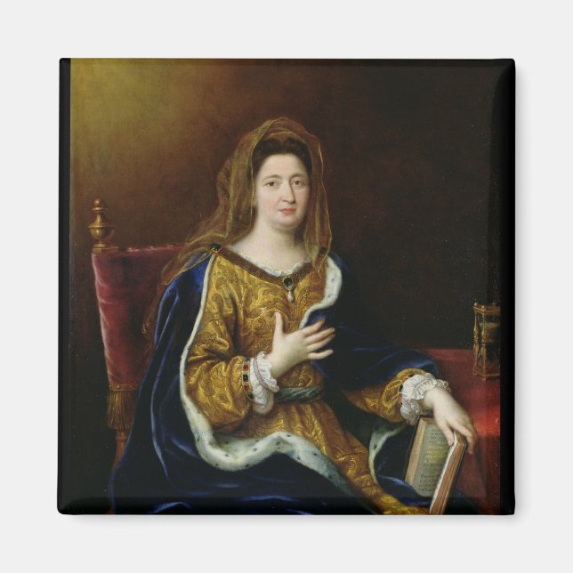 Íman Retrato de Francoise d'Aubigne Marquise (Frente)
