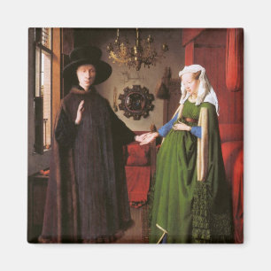 Íman Retrato de Giovanni Arnolfini e sua Esposa