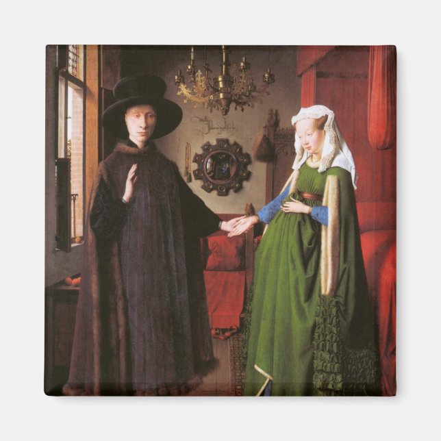 Íman Retrato de Giovanni Arnolfini e sua Esposa (Frente)