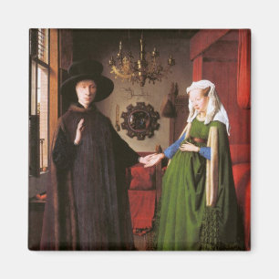Íman Retrato de Giovanni Arnolfini e sua esposa