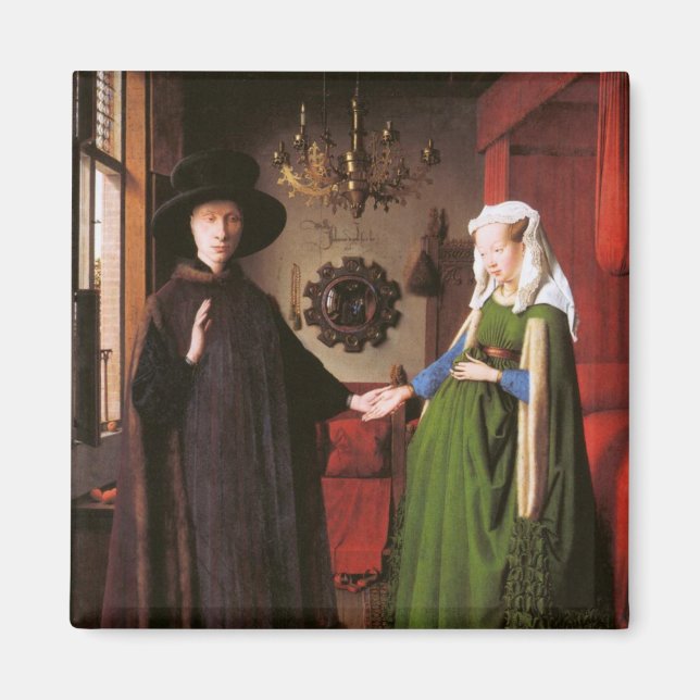 Íman Retrato de Giovanni Arnolfini e sua Esposa (Frente)