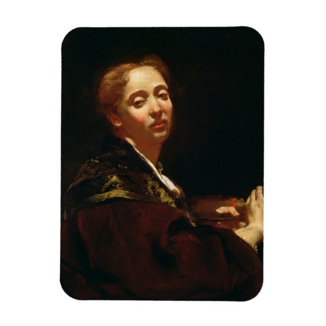 Íman Retrato de Giulia Lama (fl.1728) (Vertical)