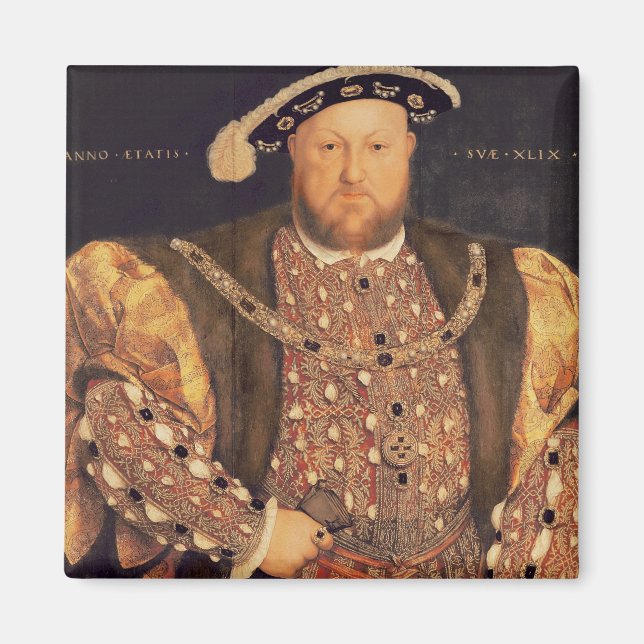 Íman Retrato de Henrique VIII, 49, 1540 (Frente)